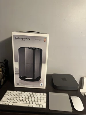 Apple 2018 Mac Mini Intel Core i7 3.2GHz 6-Cores, 64GB RAM, 256GB SSD + EGPU - Image 1 of 4