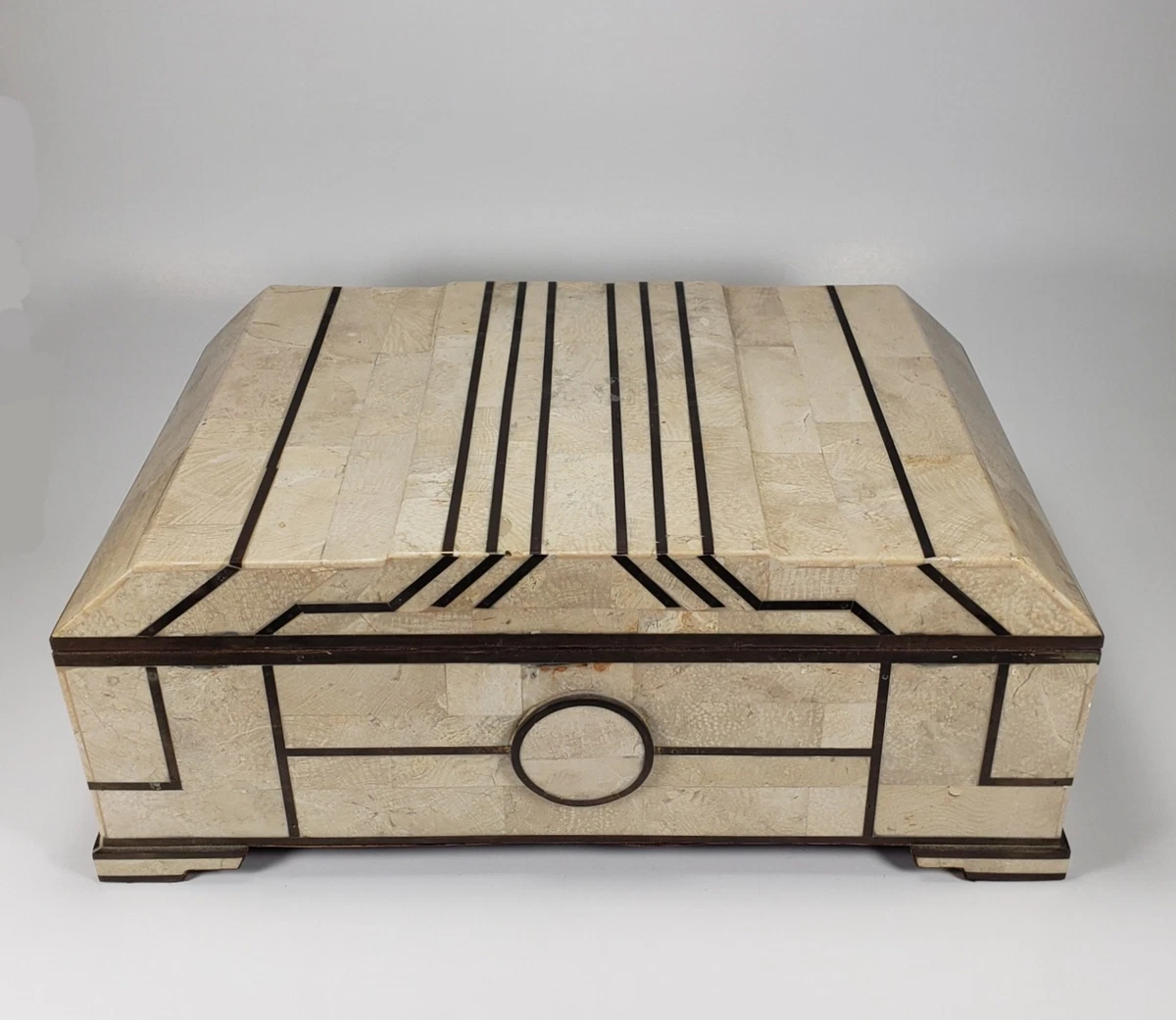 92467☆MAITLAND SMITH ガラス テーブル 象 オブジェ 92467☆MAITLAND