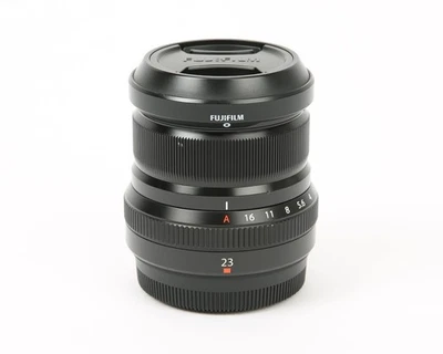 FUJIFILM FUJINON SUPER EBC XF 23mm f/2 R WR Prime Wide-Angle Lens (Black) - Image 1 of 4