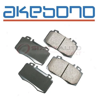 Akebono EURO Front Disc Brake Pad Set for 2005-2006 Mercedes-Benz C55 AMG - tc Foto 1 de 4