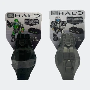 Halo Mega Bloks Metallic Series UNSC Figures (97419 [New]+ 97417 [Open]) - Picture 1 of 24