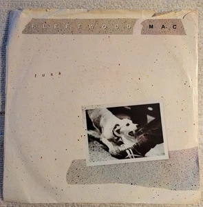 Fleetwood Mac "Tusk / Never Make Me Cry" weak VG+ / VG - Picture 1 of 4