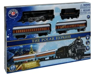 Lionel 28-Piece Polar Express Train Set 7-11925, Battery-Operated, Sealed - Picture 1 of 3