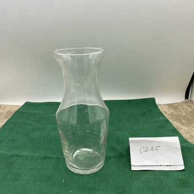 Vintage Libbey Small Etched Dashes Collection Cocktail Carafe 6.5” Tall - Image 1 of 4