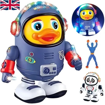 DANCING & MOVING SPACE DUCK FOR CHILDREN KIDS BOYS GIRLS TOYS MUSIC & LIGHTS TOY - Image 1 of 4
