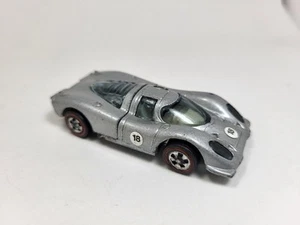Vintage Red Line Hot Wheels 1969 Porsche 917 Enamel Gray - Picture 1 of 6