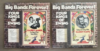 Big Bands Forever Vol 1&2 4 LPs Harry James Kay Kyser, Sammy Kaye, Benny Goodman - Image 1 of 4