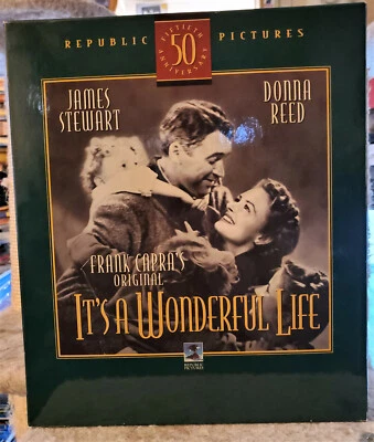 IT'S A WONDERFUL LIFE (VHS+CD Deluxe Box Set, 50th Anniv. Edition) LIKE NEW RARE - Image 1 of 4