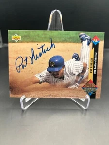 Pat Listach 1993 Upper Deck #491 AL ROY signed Autogramm Milwaukee Brewers - Bild 1 von 2