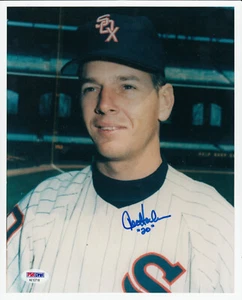 Foto autografiada de Joe Horlen MLB de los Medias Blancas de Chicago con certificación PSA/ADN - B4245 C3 - Imagen 1 de 2