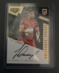 2022 NRL ELITE BLACK LEAGUE SENSATION ZAC LOMAX #46/60