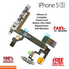 NEW iPhone 5S Complete On/Off Power/Lock Volume Mute/Silent Switch with Brackets