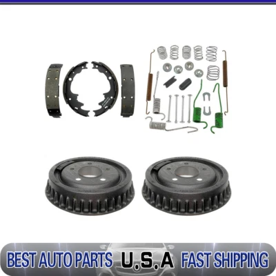 Kit Muelle Ajustable Zapatas Frenos Tambor Trasero Para 1998-2008 Mazda B3000 9" Tambores Foto 1 de 4