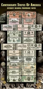 Confederate Paper Money Poster - Picture 1 of 1