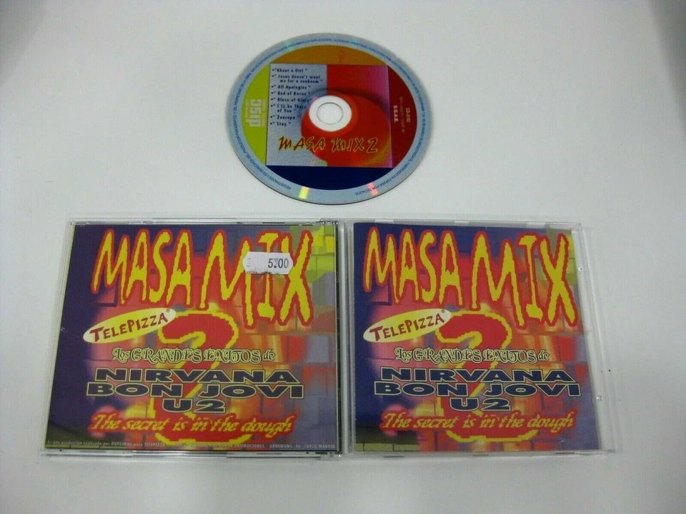 Mass Mix 2 CD The Grandes Exitos De Nirvana - Bon Jovi - U2 - Image 1 of 1