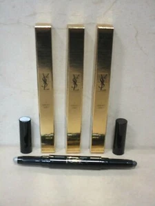 YVES SAINT LAURENT EYE DUO SMOKER #1 SMOKY GREY 2 x 0.03 OZ BOXED (LOT OF 3) - Picture 1 of 1