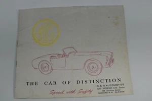 The Car of Distinction, Speed with Safety *Ace & Aceca by A C Cars* **RARO** - Imagen 1 de 8