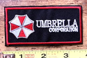 Resident Evil Patch Umbrella Corporation Bügelbild Aufnähen Horror Weihnachtsgeschenk - Bild 1 von 1