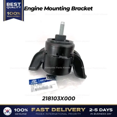 ⭐Genuino⭐ Soporte de montaje del motor 218103X000 para Hyundai Elantra Kia Forte Foto 1 de 3