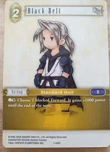 Opus 1 Wave 1 Non Holo 1-100C Black Belt FFTCG - Bild 1 von 1