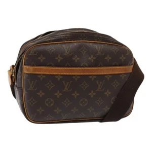 Auténtico bolso de hombro Louis Vuitton Monogram Reporter PM M45254 LV bs17001 - Imagen 1 de 24