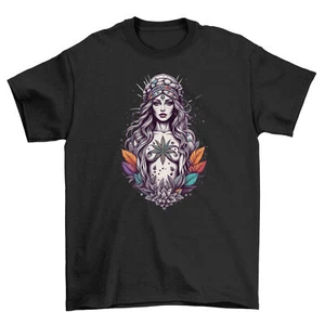Weed Hemp_26 Funny Mermaid T-shirt - Stylish Ocean High! Unisex Printed Design. - Picture 1 of 46