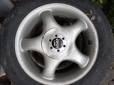 4x Alufelgen mit Bereifung185/60 R 14 82H mit Alufelgen von Titan Profil 6/7 mm  - Bild 1 von 3