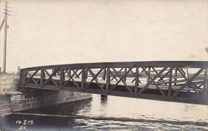 Latvia - RIGA - Bridge - REAL PHOTO 14 October 1917 - Publ. unknown - Picture 1 of 2