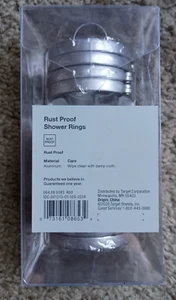 Rust proof Shower Rings - Aluminum - Target -12PC - Picture 1 of 4