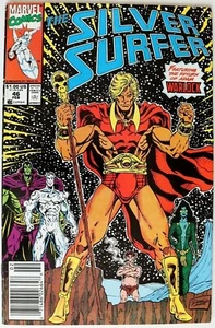 Comic Book - Marvel - THE SILVER SURFER Return of Adam WARLOCK - #46 Feb 1990 - Imagen 1 de 1