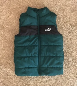 PUMA Kid’s Full Zip Insulated Quilted Puffer Vest from 2024 - Size 6 - Picture 1 of 2