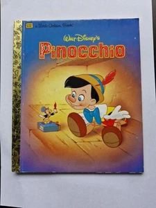 A Little Golden Book Walt Disney Pinocchio - Foto 1 di 14