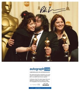Foto firmada por el director de Peter Jackson “El Señor de los Anillos” ACOA - Imagen 1 de 3