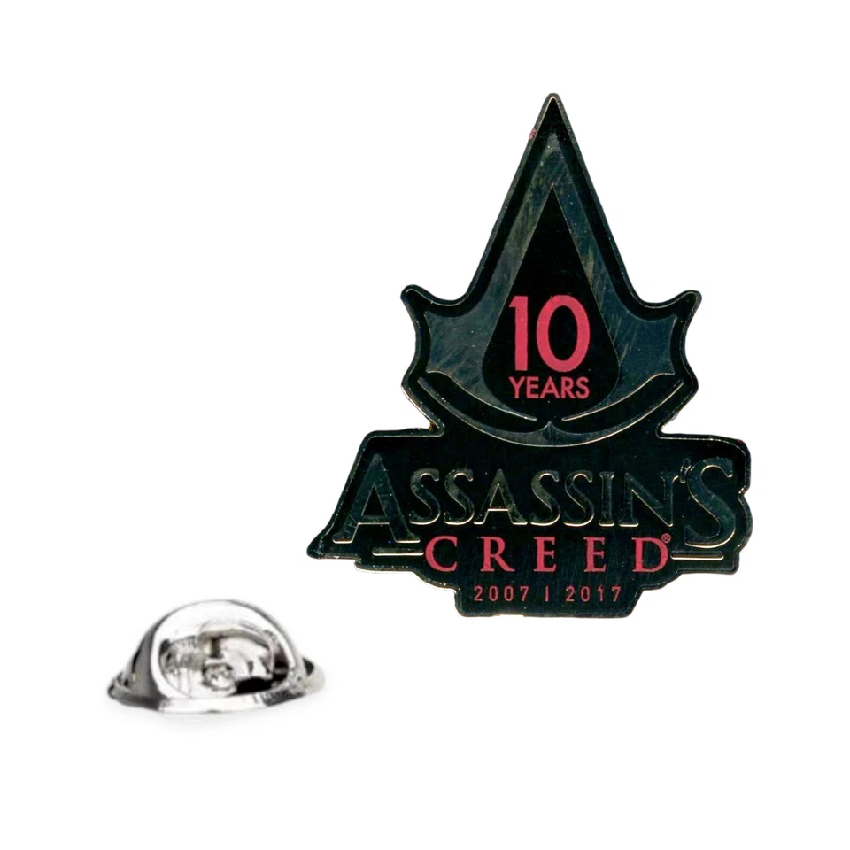 Assassin's Creed 10th Anniversary EB Games Promotional Lapel Pin - Image 1 of 1