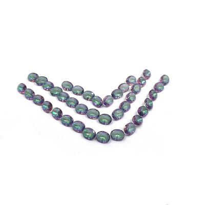 Mystic Quartz Oval Cut Loose Gemstone Lot 7*9 MM 100 CT 79 Pcs - Image 1 of 3