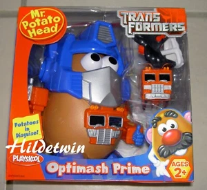 MR POTATO HEAD TRANSFORMERS OPTIMASH PRIME PLAYSKOOL STORAGE COMPARTMENT NIB - Picture 1 of 5