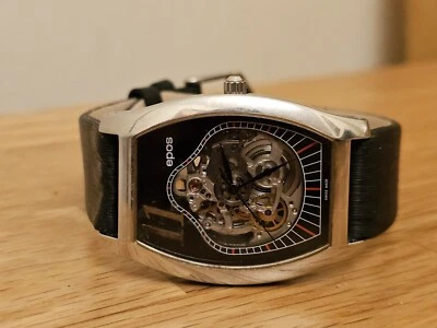 Relógio masculino esqueleto original Epos automático REF 3389.EDIÇÃO LIMITADA N° 717 - Imagem 1 de 4