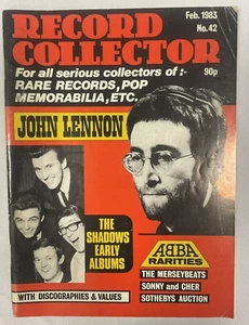 Record Collector Magazine February 1983 Issue 42 Inc John Lennon Etc - Bild 1 von 1