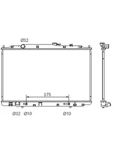 Protex Radiator (RADHN064) - Picture 1 of 12
