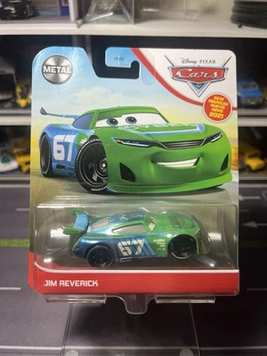 Disney Pixar Cars Jim Reverick Next Gen Racer Carbon Cyber 2021 cardado diecast Foto 1 de 4
