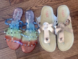 Lot of 2 Women’s ’ Sandals – Brand New – Size 9 & Large - Picture 1 of 10