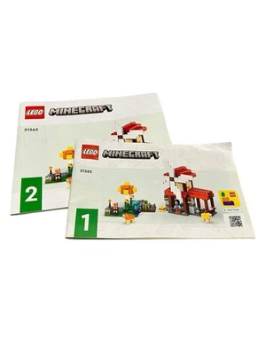 LEGO Minecraft: The Windmill Farm (21262) Instruction Book Only Assembly Guide - Image 1 of 3