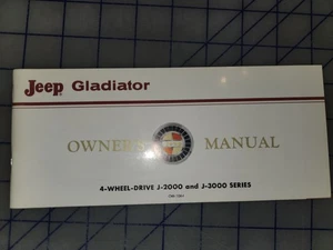 1970 1971 Jeep Gladiator Owners Manual Original - Picture 1 of 1
