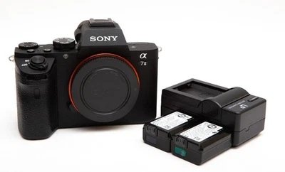Sony Alpha A7 II A7II A72 24.3MP Mirrorless Digital Camera * Low Shutter! * USA - Image 1 of 4
