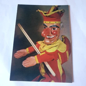 Foto postal vintage - tallada Mister Punch - El teatro infantil Polka - Imagen 1 de 2