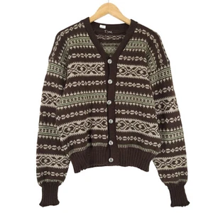 Vintage Nordic Pullover Sweatshirt Norwegen Norweger Wolle Damen Tw5 Größe M - Bild 1 von 7