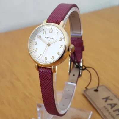 Ladies Kahuna Womans Classic Gold Tone Easy Read Analog Quartz Watch - Image 1 of 4