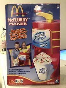 McDonald's MCFLURRY MAKER Vintage Toy 2003 in ORIGINAL BOX Unused And Complete - Picture 1 of 3