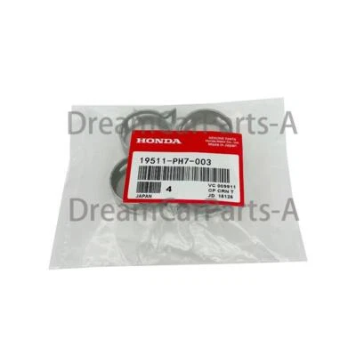 NUEVO OEM para Honda Acura Kit de abrazadera de manguera de radiador Juego de (4) STOCK EE. UU. Foto 1 de 2