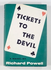 1969 Powell TICKETS TO THE DEVIL professional duplicate bridge novel HC/DJ BCE - Picture 1 of 8